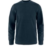 Fjallraven Keb Fleece Crew Neck Mens in Dark Navy