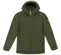 Fjallraven 80880-662 Kids Keb Fleece Hoodie Sweatshirt Unisex Kids Deep Forest Size 122