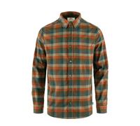 Fjallraven Lappland Stretch Flannel Shirt Laurel Green-Autumn Leaf