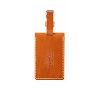 Fjällräven Leather Luggage Tag Brown