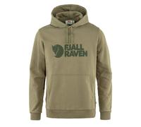Fjällräven | Fjällräven Logo Hoodie | Men's | Organic Hoodie | Light Olive L