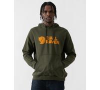 Fjallraven Logo Mens Hoodie - Deep Forest 662 - Deep Forest 662 - L