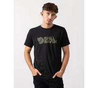 Fjallraven Logo Mens T-Shirt - Black 550