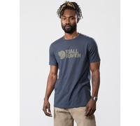 Fjallraven Logo Mens T-Shirt - Navy Cotton - Size X-Large