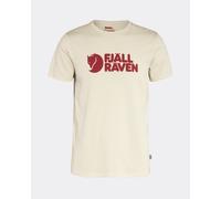 Fjällräven Logo Short Sleeve T-shirt Beige L Man