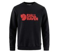 Fjällräven Logo Sweater – Black – L (Men)