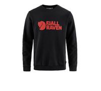 Fjallraven Logo Mens Sweatshirt - Black - Size X-Large