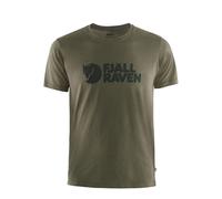 Fjallraven Logo Mens T-Shirt - Olive - Size Large