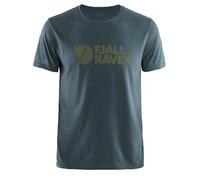 Fjallraven Logo T-Shirt Navy