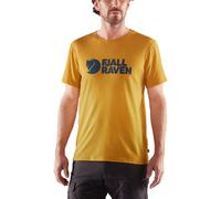 Fjällräven Men's Logo T-shirt SS25 – Ochre, Size S