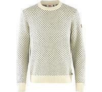 FJALLRAVEN Men's Ã-vik Nordic Sweater M Sweatshirt, White, M UK
