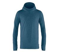 Fjallraven Men's Abisko Sun-Hoodie M T-Shirt, Indigo Blue, L