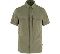 Fjällräven Abisko Trekking Short Sleeve Shirt Green XL Men