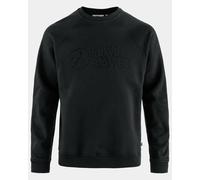 Fjallraven Mens Classic Sweatshirt in Black Cotton - Size Large