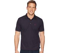 Fjällräven Crowley Pique Short Sleeve Polo Shirt Navy Blue - XL