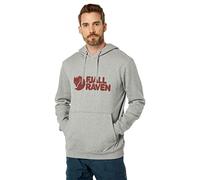 Fjällräven Logo Hoodie Grey M Men