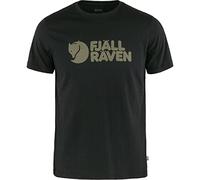 Fjallraven Men's Fjällräven Logo T Shirt, Black, XXL UK