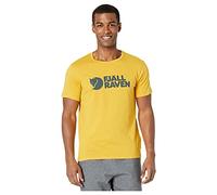 FJALLRAVEN Men's Fjällräven Logo T-shirt M T Shirt, Ochre, M UK