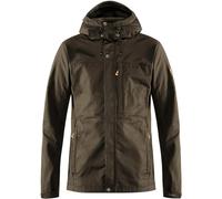 FJALLRAVEN Men's Kaipak M Hooded Jacket, Green (Dark Olive), S UK