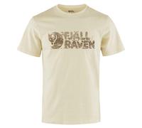 Fjällräven Lush Logo Short Sleeve T-shirt Beige M Man