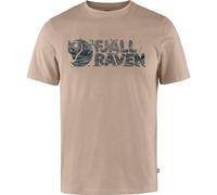 Fjallraven Men's Lush Logo T-Shirt M, Fossil, M