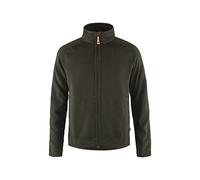 FJALLRAVEN Men's Övik Fleece Zip Sweater M Sweatshirt, Green, M UK