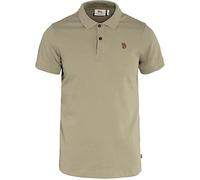 Fjällräven Övik Short Sleeve Polo Beige L Men