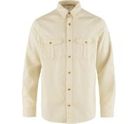 Fjallraven Men's Övik Travel Shirt LS M, Chalk White, M