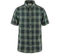Fjallraven Men's Övik Travel Shirt SS M, Dark Navy-Patina Green, L