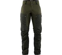 FJALLRAVEN Men's Pantalones Keb M Hiking Pants with Pockets and Zippers, Green (Deep Forest/Laurel Green 662-625), 42 UK
