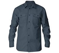 Fjallraven Men's Singi Trekking M Long Sleeved T shirt, Blue, XXL UK