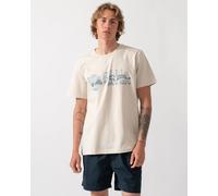 Fjällräven T-shirt Multicolor Logo Official Chalk White