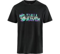 Fjallraven Multicolor Logo T-shirt Black