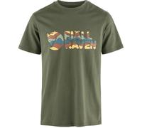 FJALLRAVEN Multicolor Logo Tshirt M - Men - Green - size L- model 2025 L