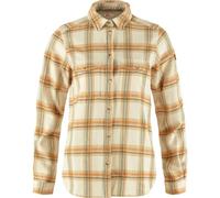 FJALLRAVEN Övik Heavy Flannel Shirt W - Women - Beige / Brown - size L- model 2026 L