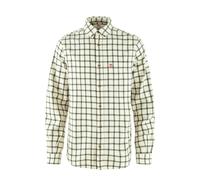 Fjallraven Ovik Flannel Shirt Chalk White / Laurel Green