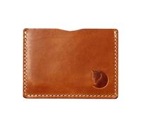 Fjallraven Ovik Leather Card Holder - Cognac or Black Available
