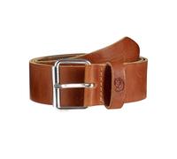 Fjallraven Singi 4cm Leather Belt - Leather Cognac
