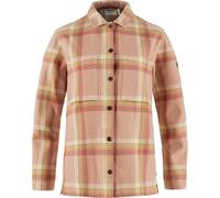 FJALLRAVEN Singi Flannel Overshirt W - Women - Pink - size S- model 2025 S