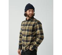 Fjallraven Singi Heavy Flannel Mens Shirt - Dark Sand 227 - Dark Sand 227 - L