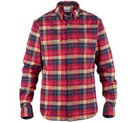 Fjallraven Singi Heavy Flannel Shirt M Long Sleeved T-Shirt - Red, X-Large