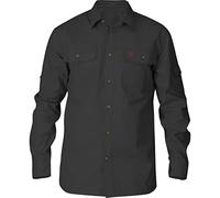 Fjallraven Singi Trekking Shirt LS M Long Sleeved T-Shirt - Dark Grey, M