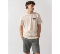 Fjällräven Swedish Forest Short Sleeve T-shirt Beige M Men
