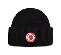 FJALLRAVEN Unisex 1960 Logo Hat, Black/White, One Size UK