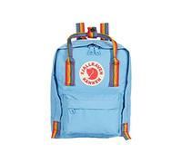 Fjallraven Unisex's Kånken Mini Sports Backpack, Air Blue-Rainbow Pattern, One Size 23621