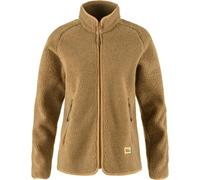 Fjallraven Vardag Pile Fleece Long Womens in Buckwheat Brown
