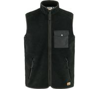 Fjällräven Vardag Pile Fleece Vest - Fleece vest - Men's Black / Dark Grey S