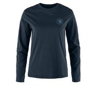 Fjallraven Womens 1960 Logo T-shirt LS Dark Navy