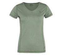 Fjällräven Abisko Cool Short Sleeve T-shirt Green L Woman