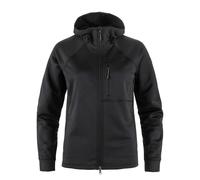 Fjallraven Womens Abisko Grid Fleece Hoodie Black